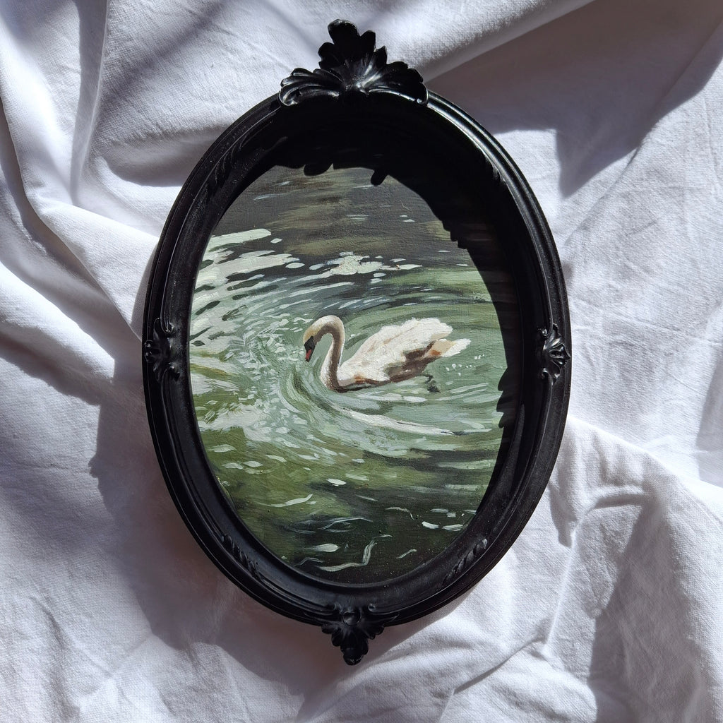 Schwan auf dem Wasser