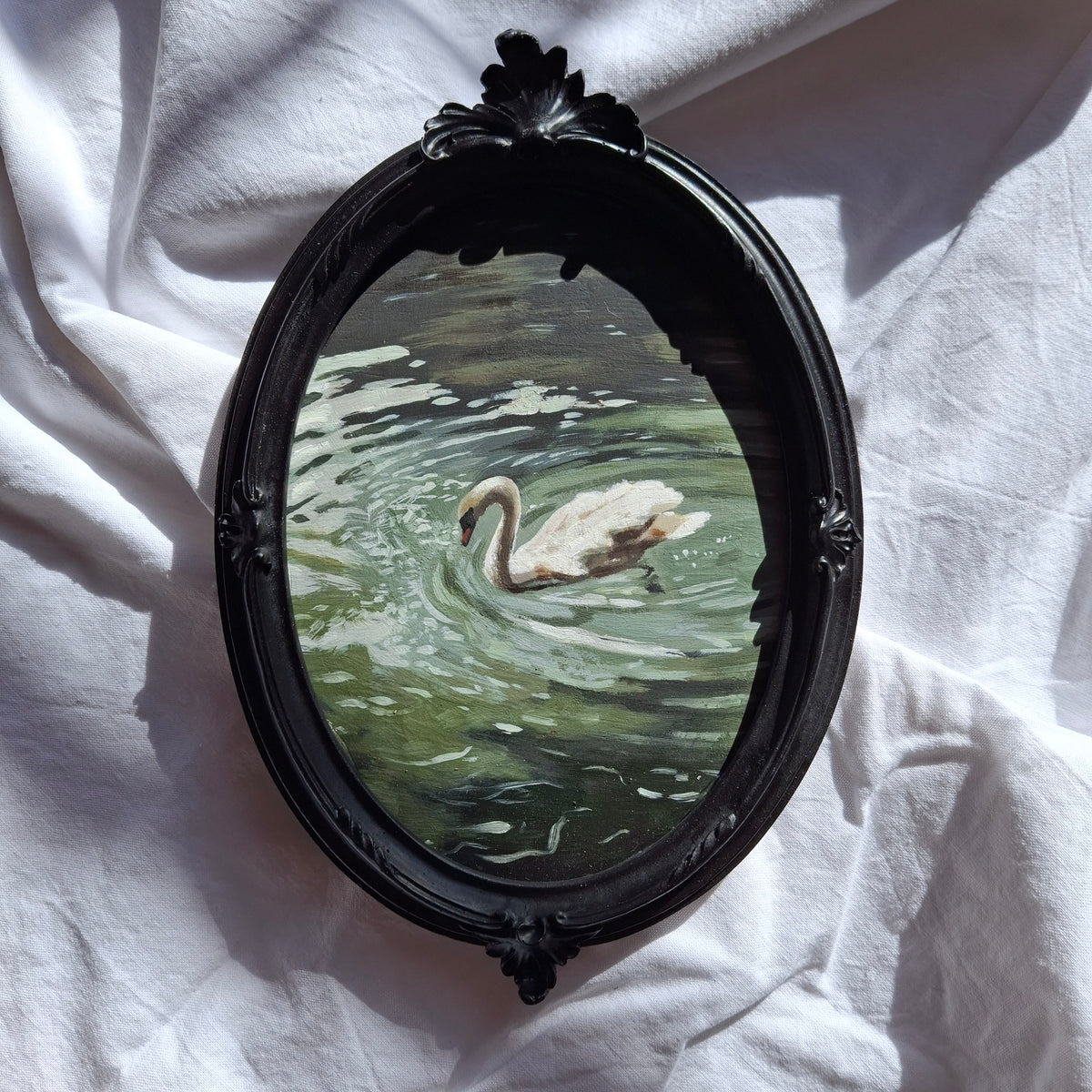 Schwan auf dem Wasser