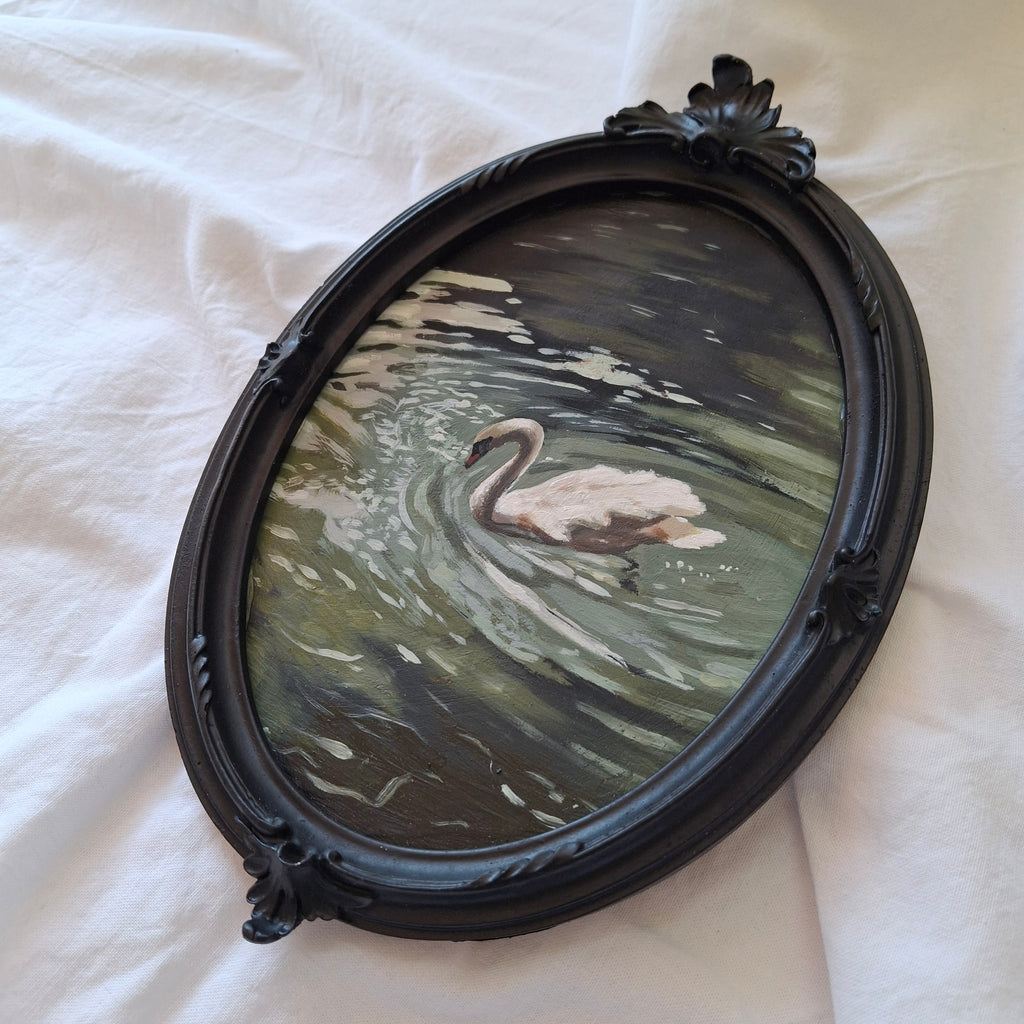 Schwan auf dem Wasser