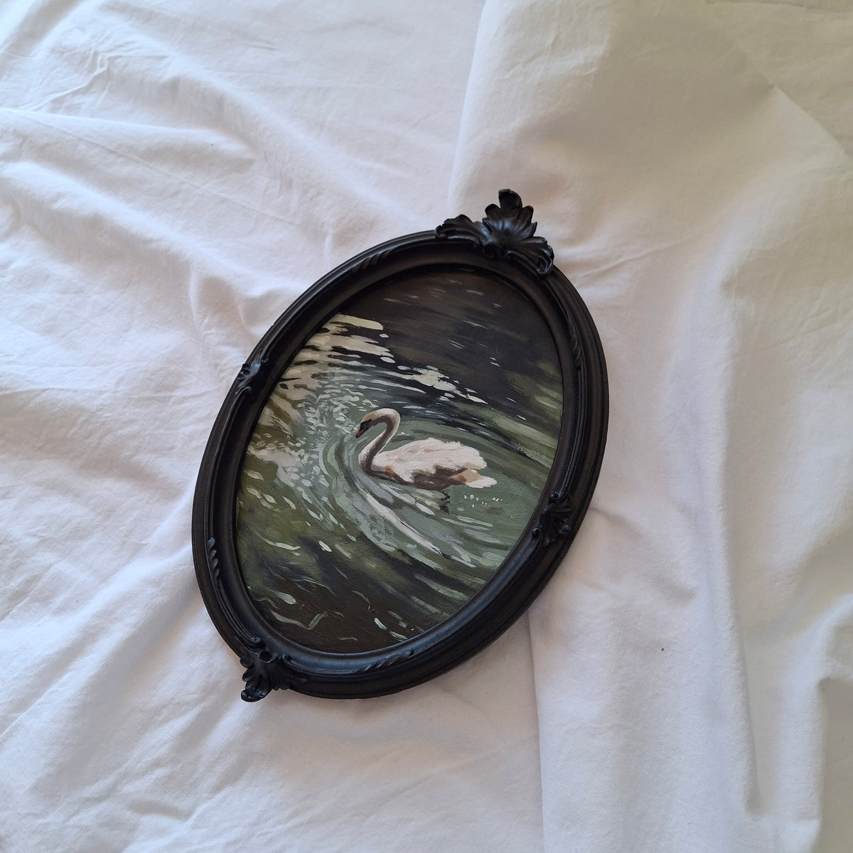 Schwan auf dem Wasser