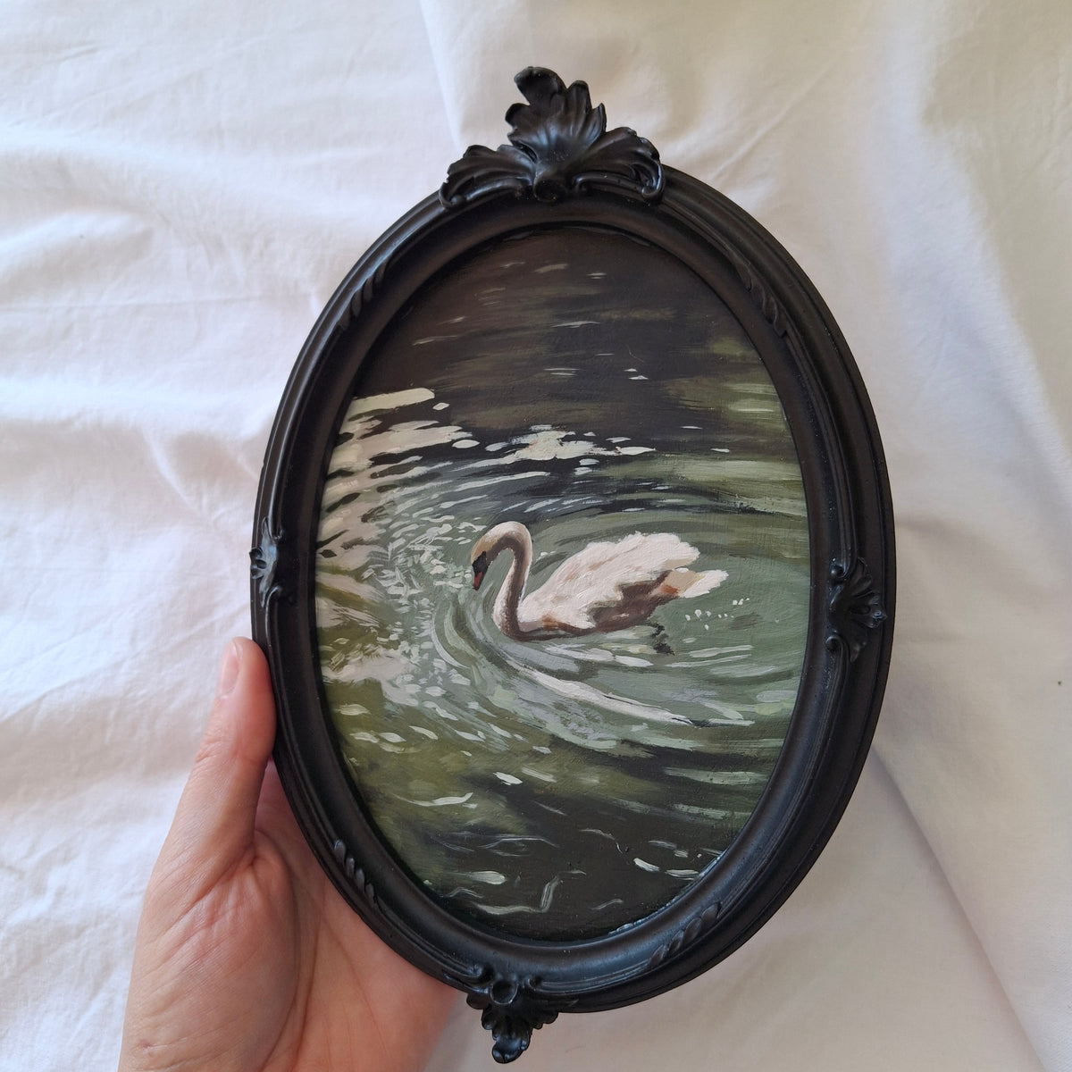 Schwan auf dem Wasser