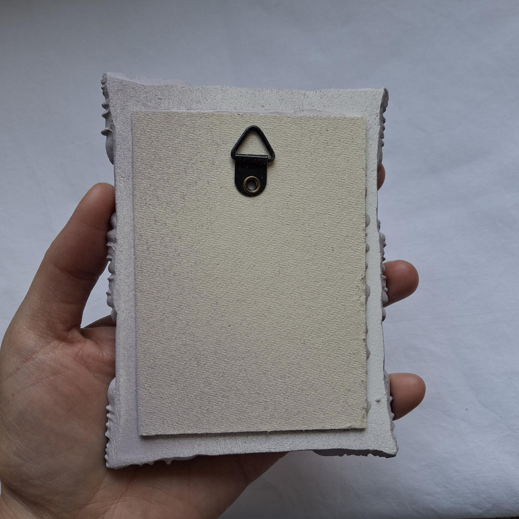 Lemons in a plaster frame
